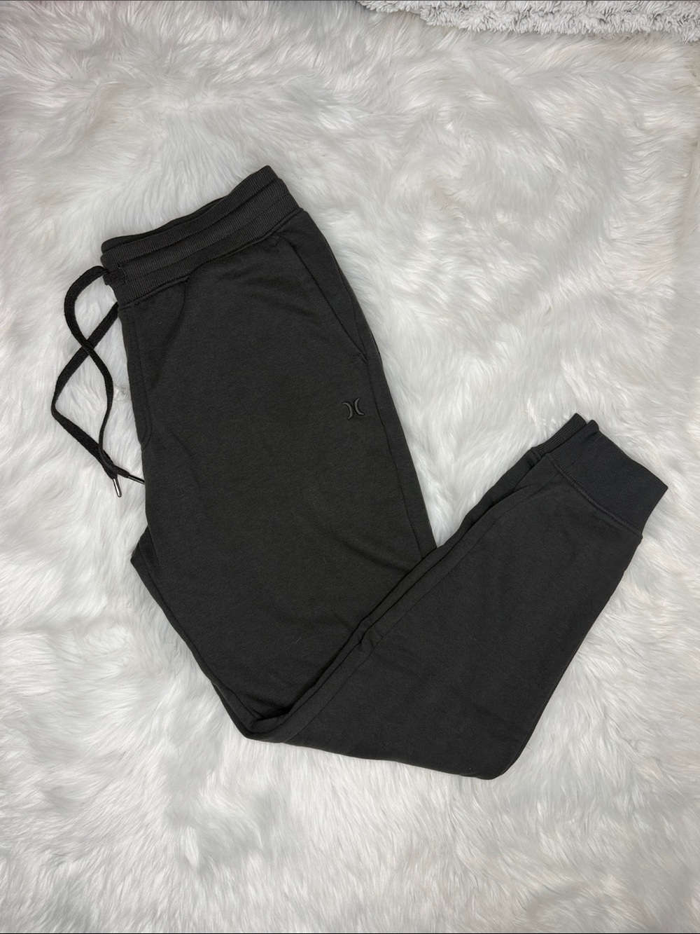 HURLEY men’s dark grey sweatpants joggers Medium